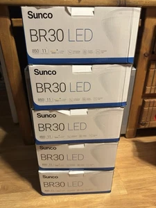 Sunco 80 Pack BR30 LED Bulbs Indoor Flood Lights 11W Equivalent 65W, 5000K 850 W - Picture 1 of 3
