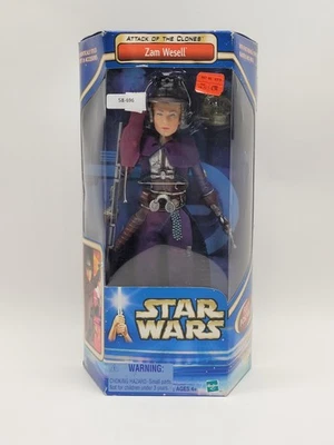 Zam Wesell 星球大战 12 英寸人偶第二集:克隆人的攻击 2002 — 第 1/4 张图片