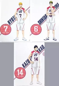 Kuroko's Basketball LAST GAME Loppi Exclusive Midorima & Takao A4 Clear File Set - Imagen 1 de 2