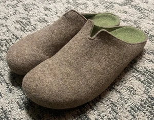 Zuecos de lana Dr. Andrew Weil para mujer talla 10 orthoheel sin cordones punta redonda marrón - Imagen 1 de 5