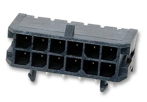 MOLEX - Hoofdconnector, Haakse, 6-Weg - Afbeelding 1 van 1
