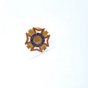 Veterans Of Foreign Wars VFW Pin Military Service Organization USA Vintage - Picture 1 of 3