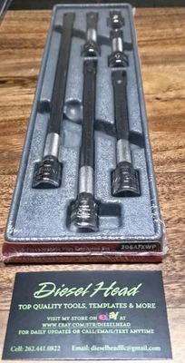 *NEW* Snap On Tools 206AFXWP 3/8" 6pc WOBBLE PLUS Extension Set FREE SHIPPING - Image 1 of 4