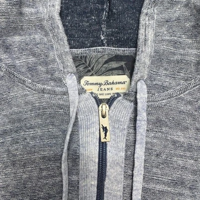 Tommy Bahama 1/4 Cremallera Sudadera con Capucha Para Hombre Talla L Azul Manga Larga Mezcla de Algodón Sudadera Foto 1 de 4
