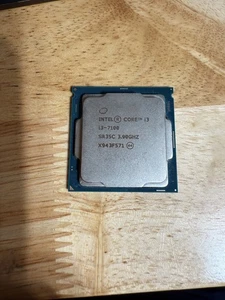 Intel Core i3-7100 3.9 GHz Desktop CPU Processor SR35C - Picture 1 of 2