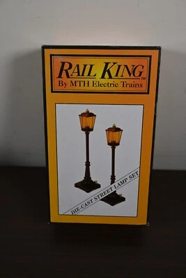 Juego de 2 farolas Rail King MT-1027 56 granate Foto 1 de 4