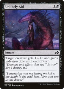 4x Unlikely Aid - Neuwertig - Theros Beyond Death SPARROW MAGIC - Bild 1 von 1