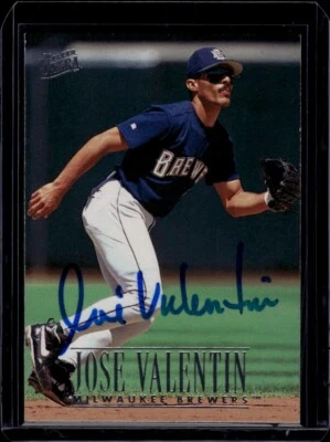 1996 Ultra #86 Autographed Jose Valentin Trading Card - Image 1 of 2