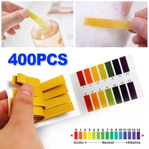 400 PH 1-14 Universal Full Range Litmus Test Paper Strips Tester Indicator Urine - Picture 1 of 9