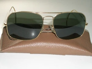 GAFAS DE SOL VINTAGE AÑOS 60 58[]16 B&L RAY BAN GEP G15 AVALAR CARAVANA GAFAS DE SOL - Imagen 1 de 10