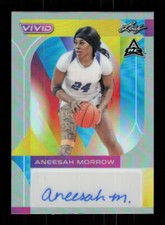 2023 Leaf Vivid #BA-AM2 Aneesah Morrow Prismatic Auto #'d /40