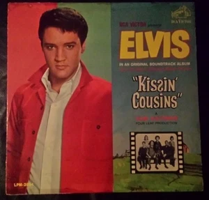ELVIS PRESLEY ALBUM "KISSIN' COUSINS" MONO ON BOTTOM - Picture 1 of 6