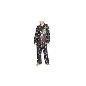 New Star Wars Holiday Character Choir The Force Flannel Coat Pajama Set - Picture 1 of 1