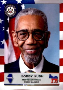 2020 United States Congress #233 Bobby Rush Albany Georgia UIC Chicago Card - Picture 1 of 2