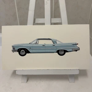 1957 Imperial LeBaron Hardtop Car Automobile Illustration Art Drawing Hand Drawn - Picture 1 of 6