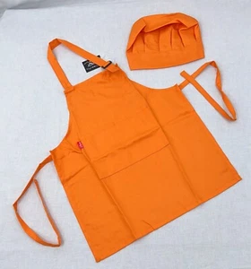 Alipobo Childrens Orange Apron Arts And Crafts Cooking Kitchenware New With Tags - Picture 1 of 4