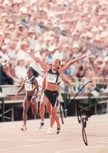 Marion Jones genuine autograph signed 5"x7" photo Olympics Track & Field - Picture 1 of 1