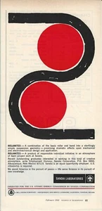 1968 Sandia Laboratories Albuquerque NM Print Ad "Rolamites" Recruitment Ad - Picture 1 of 7