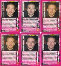 6x Justin Timberlake Top Trumps Specials Smash Hits Pop Stars 2 (2003)