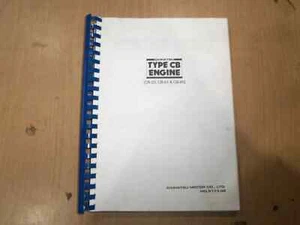 DAIHATSU TYPE CB-23 CB-61 & CB-80 ENGINE WORKSHOP MANUAL INCLUDING TURBOCHARGED - Picture 1 of 13