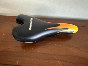Mongoose Flame Bicycle Seat Saddle 7mm Rails 2003 - Picture 1 of 6