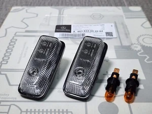 Blinker seitlich Original Mercedes G Klasse Seitenblinker weiß W 460 461 463 Set - Bild 1 von 9