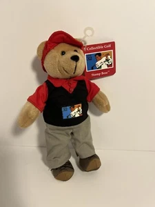 Collectible Golf Stamp Bear Plush 2006 Original Tags - Picture 1 of 3