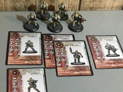 A32051 RACKHAM AT-43 BLOQUE ROJO MINI KRASNY SOLDAT PAQUETE DE 5 CON TARJETA Foto 1 de 4