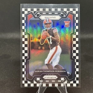 Dorian Thompson-Robinson 2023 Panini Prizm Black & White Checkerboard RC Rookie - Picture 1 of 2