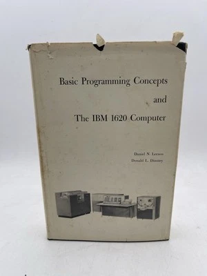 RARE Basic Programming Concepts & the IBM 1620 Computer Leeson 1962 1st Edition - Image 1 of 4