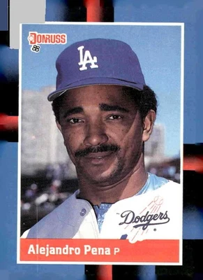 1988 Donruss #598c Alejandro Pena - Image 1 of 2