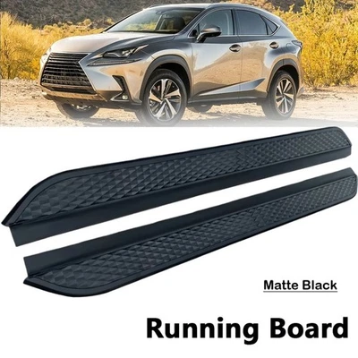 Running Board Side Step Fit For Lexus NX NX200 NX300h 2015-2021 Nerf Ba Aluminum - Imagem 1 de 4