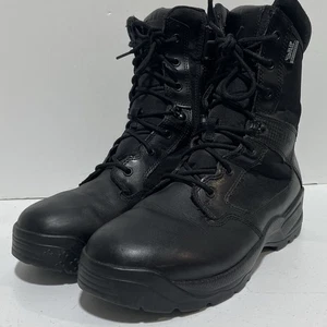 5.11 Atac 8" wasserdicht seitlicher Reißverschluss Stiefel Herren 10 taktisch schwarz Kampf - Bild 1 von 16