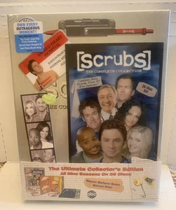 Scrubs The Complete Series All Seasons 1-9 26 DVD Collection Collectible Box Set - Picture 1 of 10