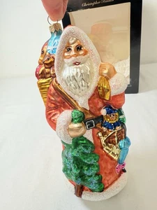Vintage Christopher Radko Londonberry Weihnachtsmann Ornament - Bild 1 von 13