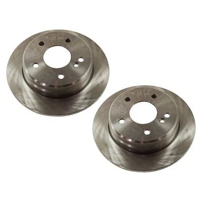 Discos de freno lado conductor y pasajero para Mercedes-Benz C230 1997 1998, par trasero Foto 1 de 4