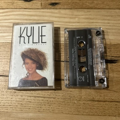Kylie Minogue - "Kylie" Debut Self-Titled Cassette Tape (Geffen, 1988) - Imagem 1 de 3