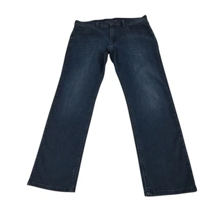 Mott & Bow Slim Fulton Jeans Herren 36x30" Blau Straight Leg Stretch Denim - Bild 1 von 23