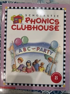 Scholastic Phonics Clubhouse Workbook 8 ABC Party - Imagen 1 de 4