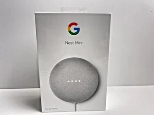 Google Nest Mini 2nd Gen Smart Speaker FACTORY SEALED! GA01140-US - Picture 1 of 4