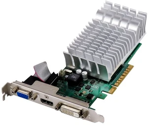 Graphics Card Asus NVIDIA GeForce GT710 1GB GT710-1GD3DP PCIe X8 - Picture 1 of 2
