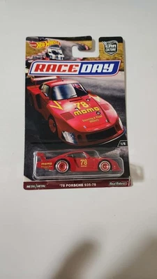 HOT WHEELS ГОНОЧНЫЙ ДЕНЬ АВТОМОБИЛЬ КУЛЬТУРА '78 PPORSCHE 935-78 MOMO #78 - Изображение 1 из 4