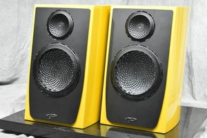 Paradigm PERSONA B 40th Canary Yellow Speaker Pair set Audio Equipment Working - Picture 1 of 9