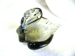 Cenicero vintage aguacate verde en forma de cisne-mini-LKN - Imagen 1 de 4