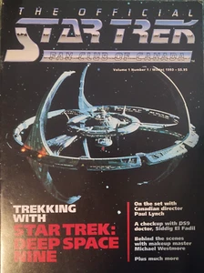 The Official STAR TREK Fan Club of Canada Magazine Vol 1 # 1 Winter 1993 - Picture 1 of 1