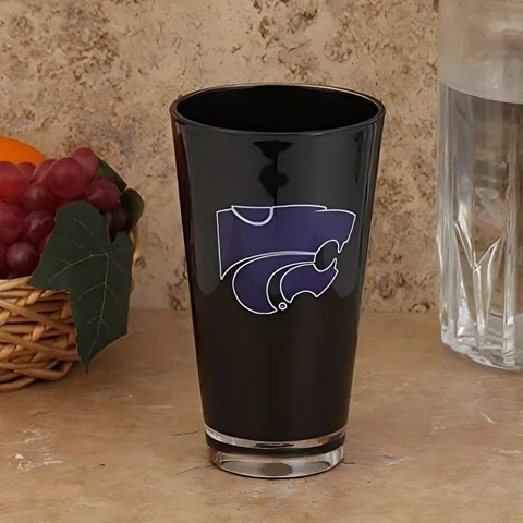 Kansas State Wildcats NCAA 16oz. Team Color Plastic Pint Cup Cover