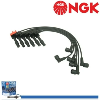 Juego de cables de encendido OEM NGK para 1995-1997 Saab 9000 V6-3,0 L Foto 1 de 4