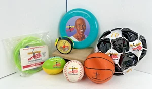 McDonald's Michael Jordan Fitness Fun Challenge Toys - Complete 7 of 8, VTG 1992 - Picture 1 of 6