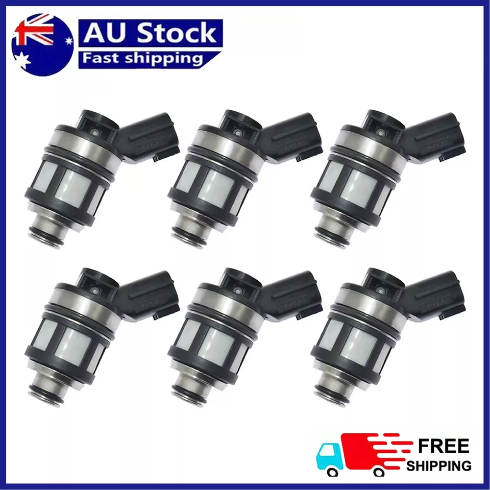 6x Fuel Injectors Nozzle 16600-38Y10 For Nissan Patrol GU Y61 1997-2001 4.5L - Image 1 of 4