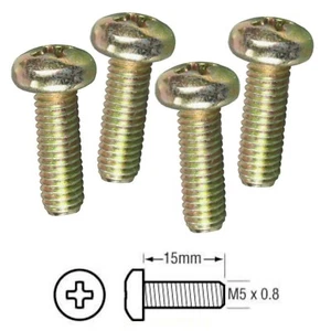 Tornillo M5 x 0,8 x 15 mm, CANTIDAD4, para retenedor de cojinete de extremo de accionamiento del alternador Mitsubishi - Imagen 1 de 1